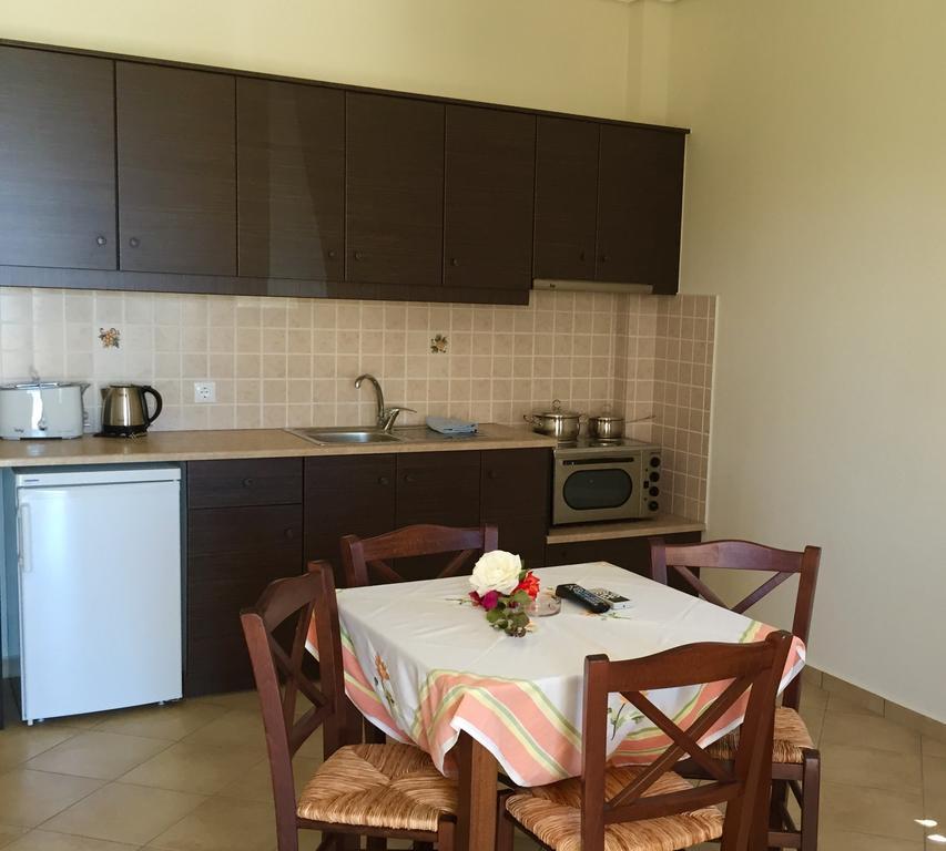 Anemos Apartments Marathokampos Luaran gambar