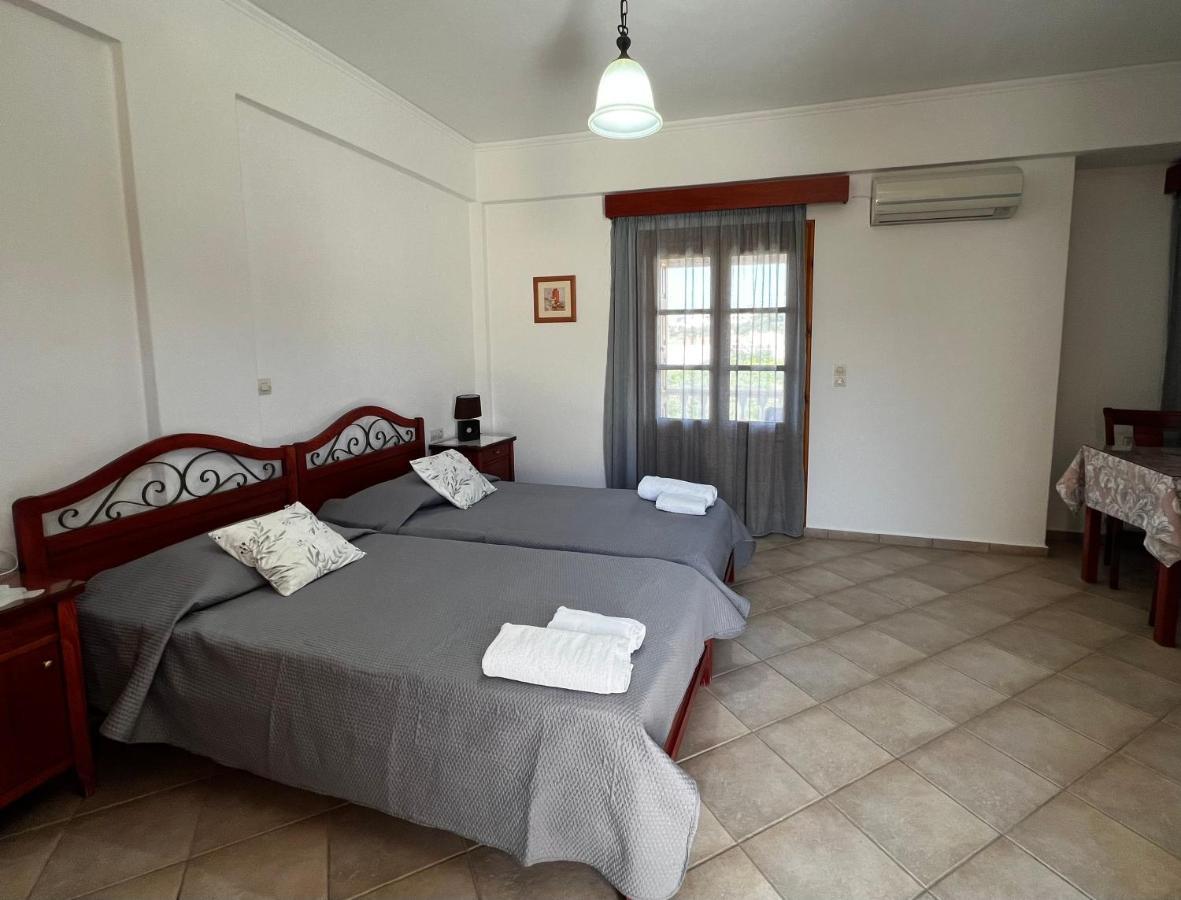 Anemos Apartments Marathokampos Luaran gambar