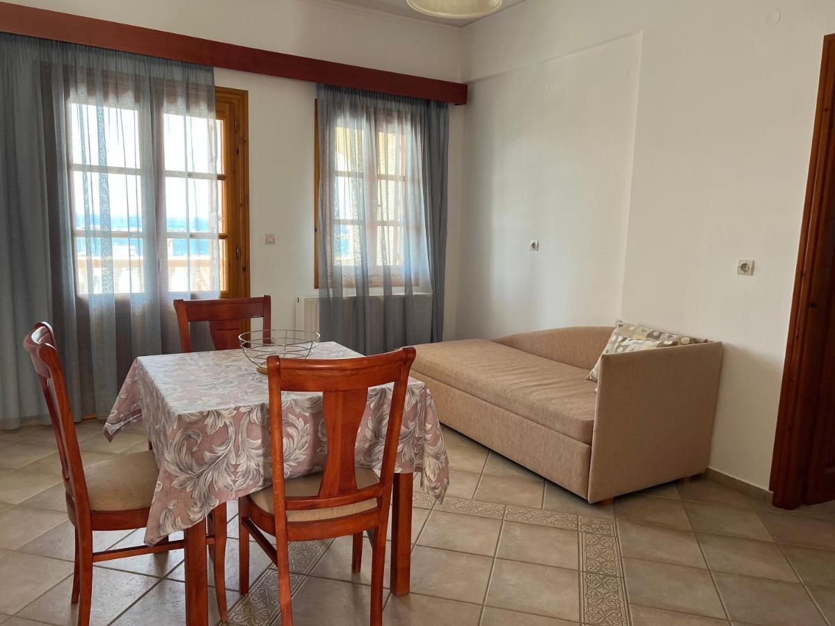 Anemos Apartments Marathokampos Luaran gambar