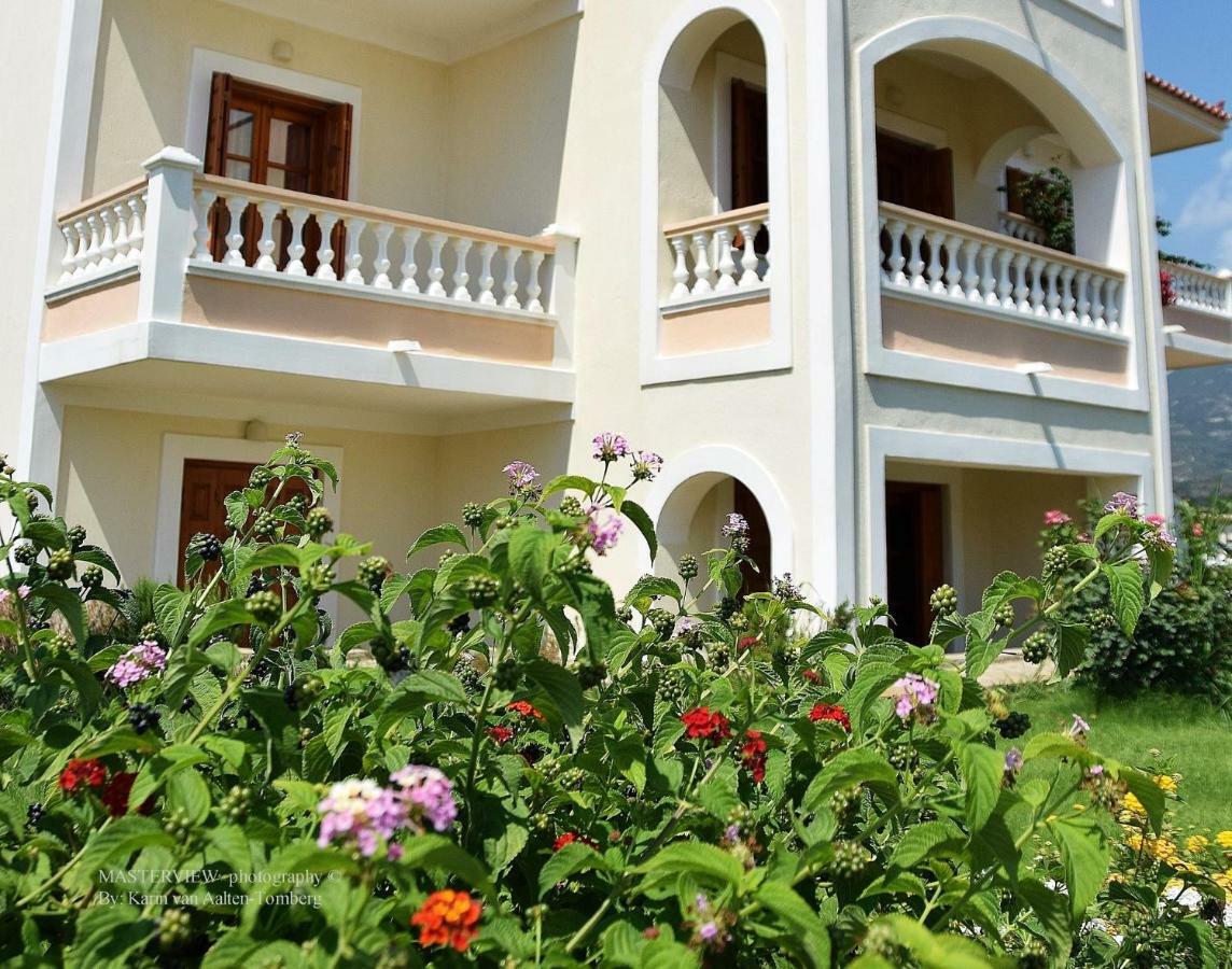 Anemos Apartments Marathokampos Luaran gambar